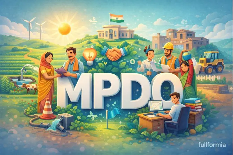 MPDO Full Form - Meaning and Explanation