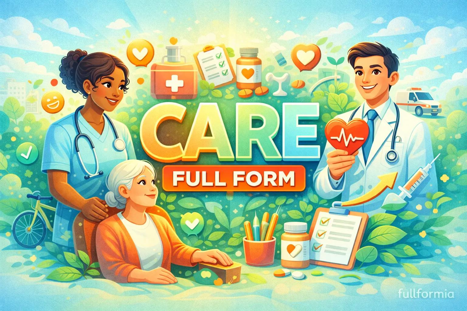 CARE Full Form – Meaning, Uses & Definition