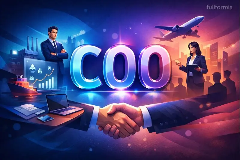 COO Full Form: Meaning, Role & Responsibilities