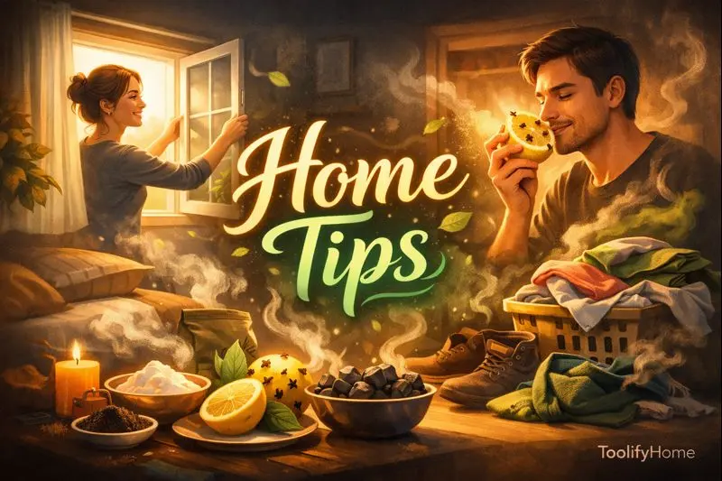 Home Tips to Remove Bad Smell from Small Rooms Naturally