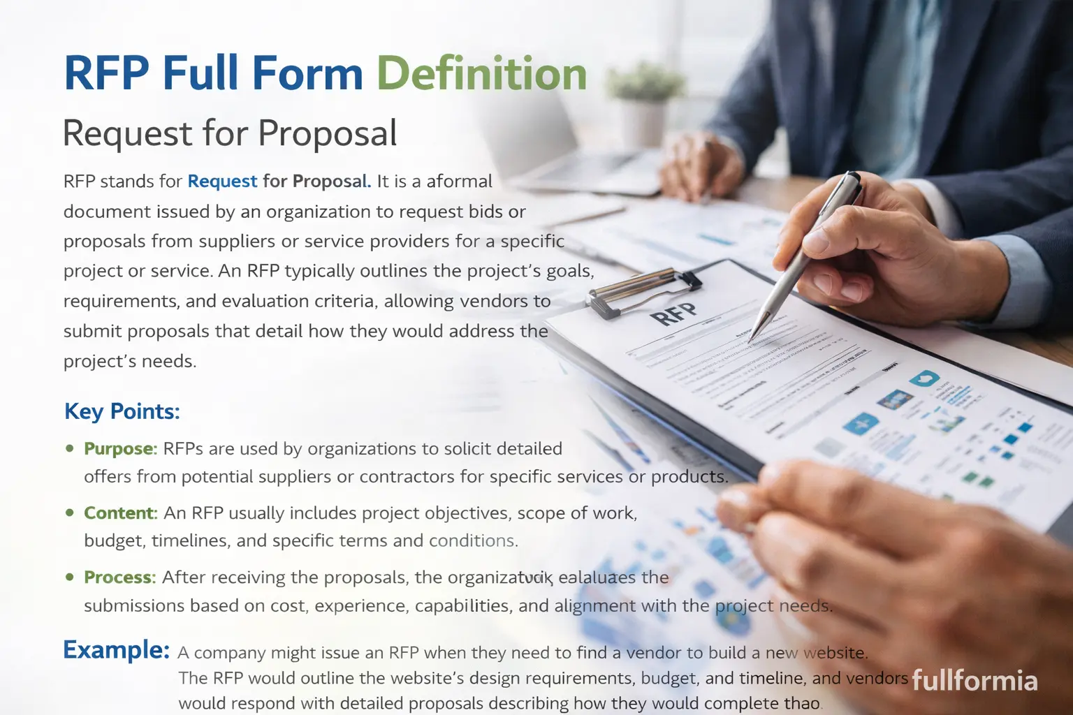 RFP Full Form Definition – What is RFP?